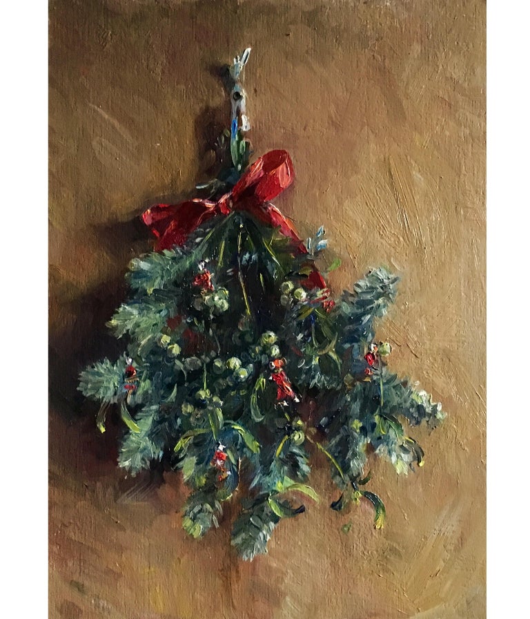 Tina Orsolic Dalessio Interior Painting - Mistletoe