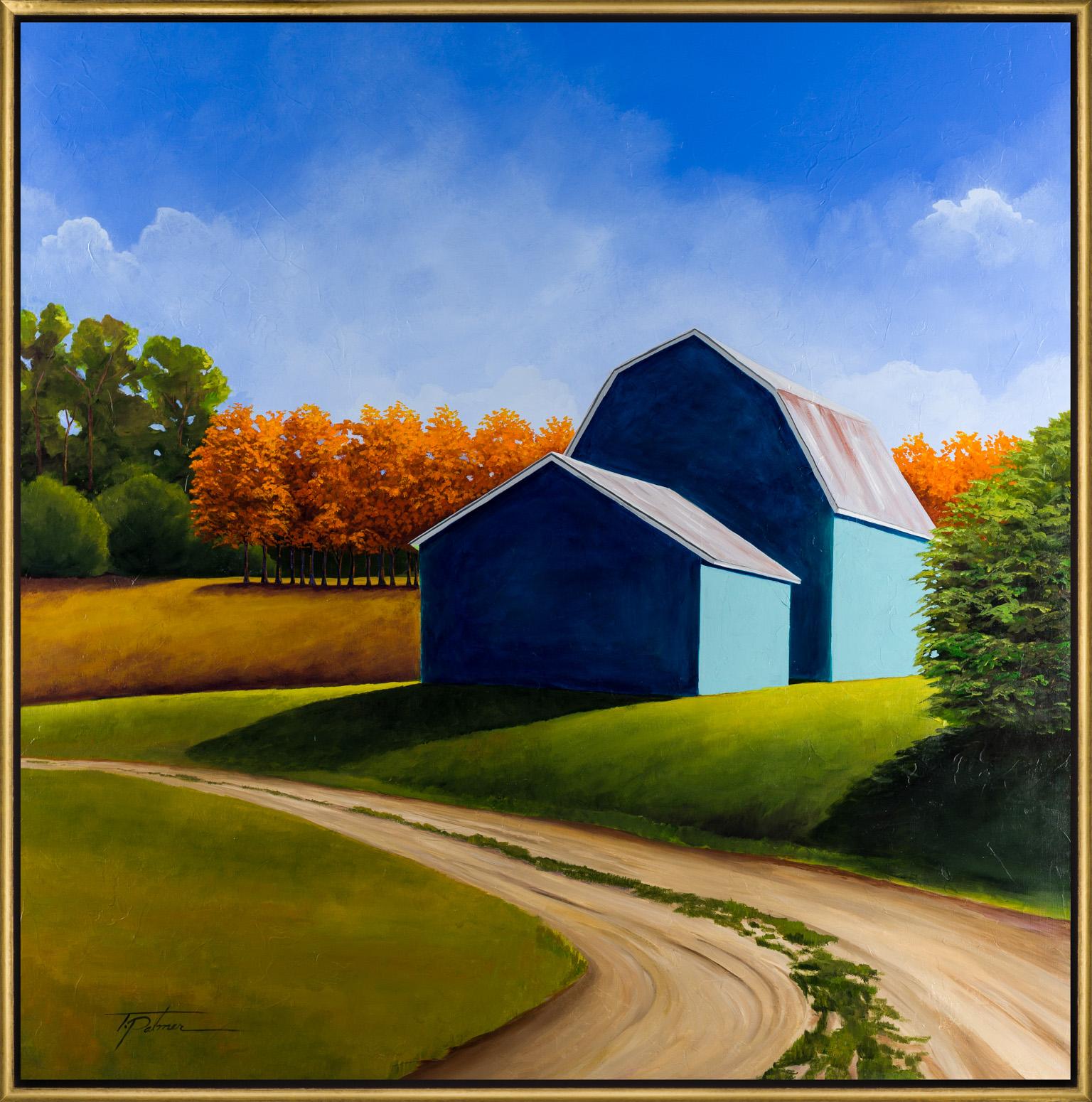 Tina Palmer Landscape Painting - End of Summer