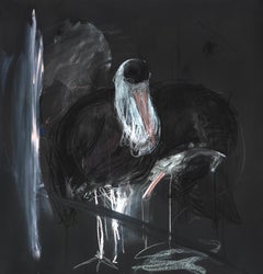 Analogue Storks - Contemporary Animal Print