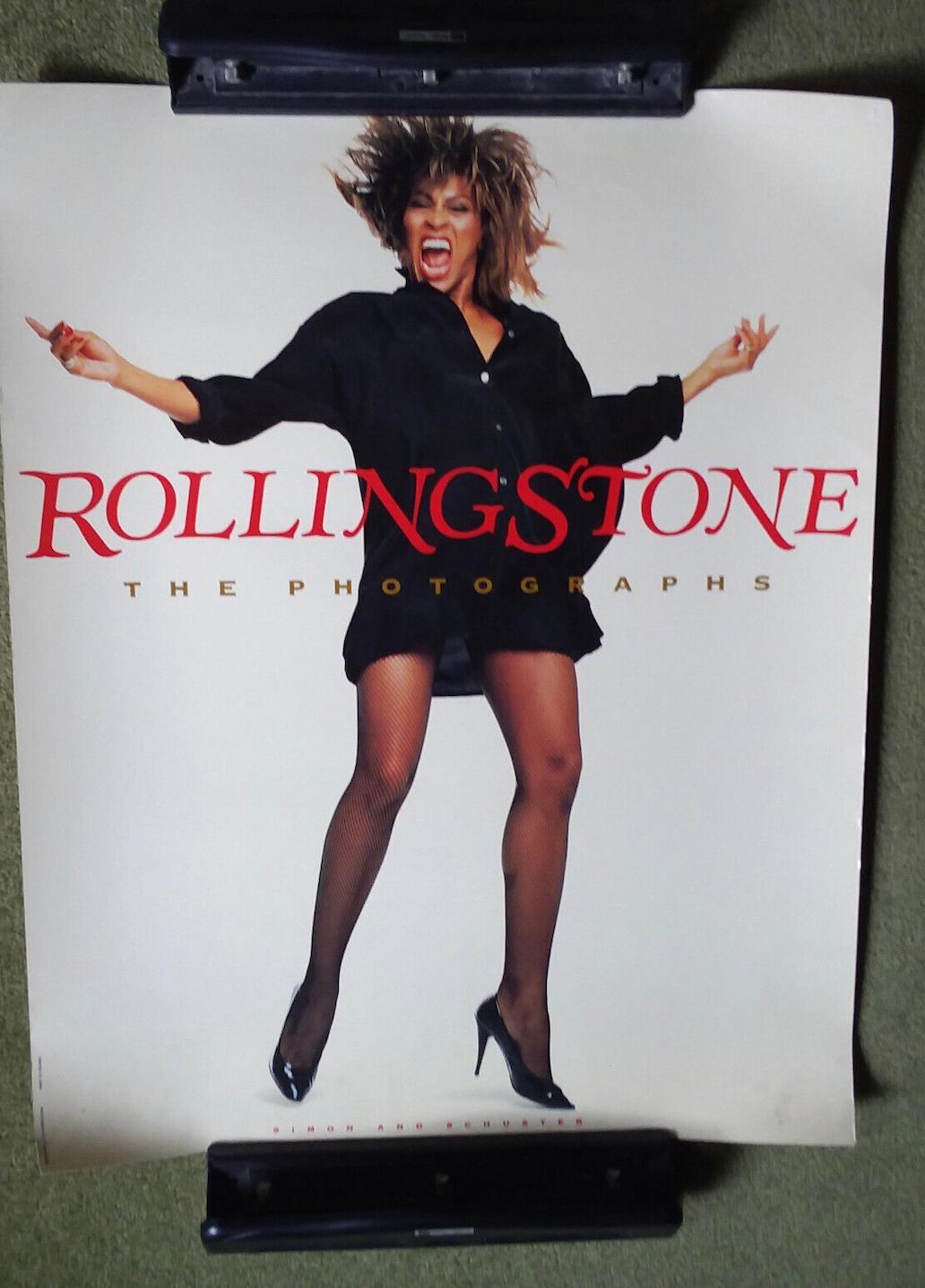 Late 20th Century Tina Turner  Rolling Stone: The Photographs - Art Poster For Sale
