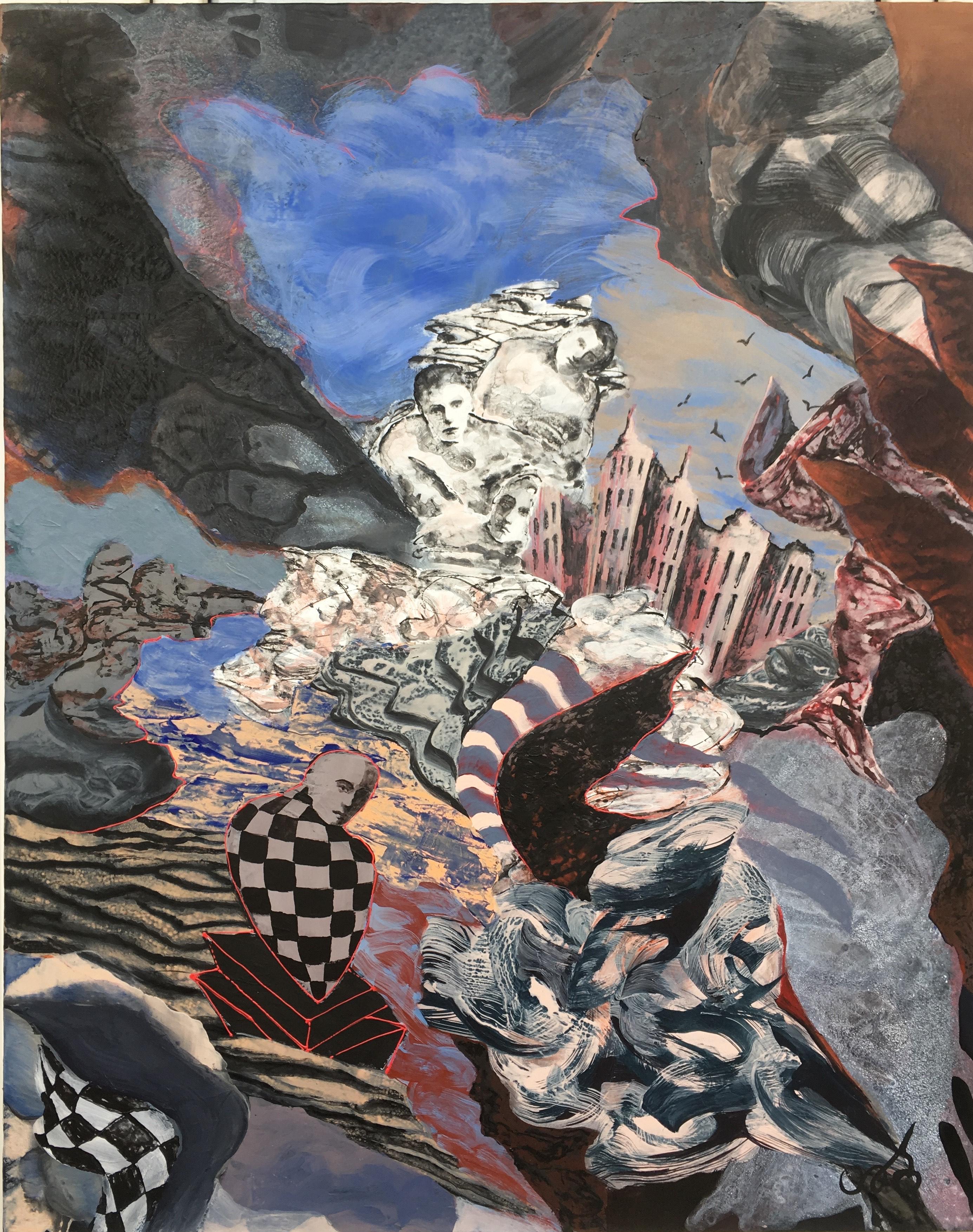 Georgianische zeitgenössische Kunst von Tinatin Bakhtadze – Judgement