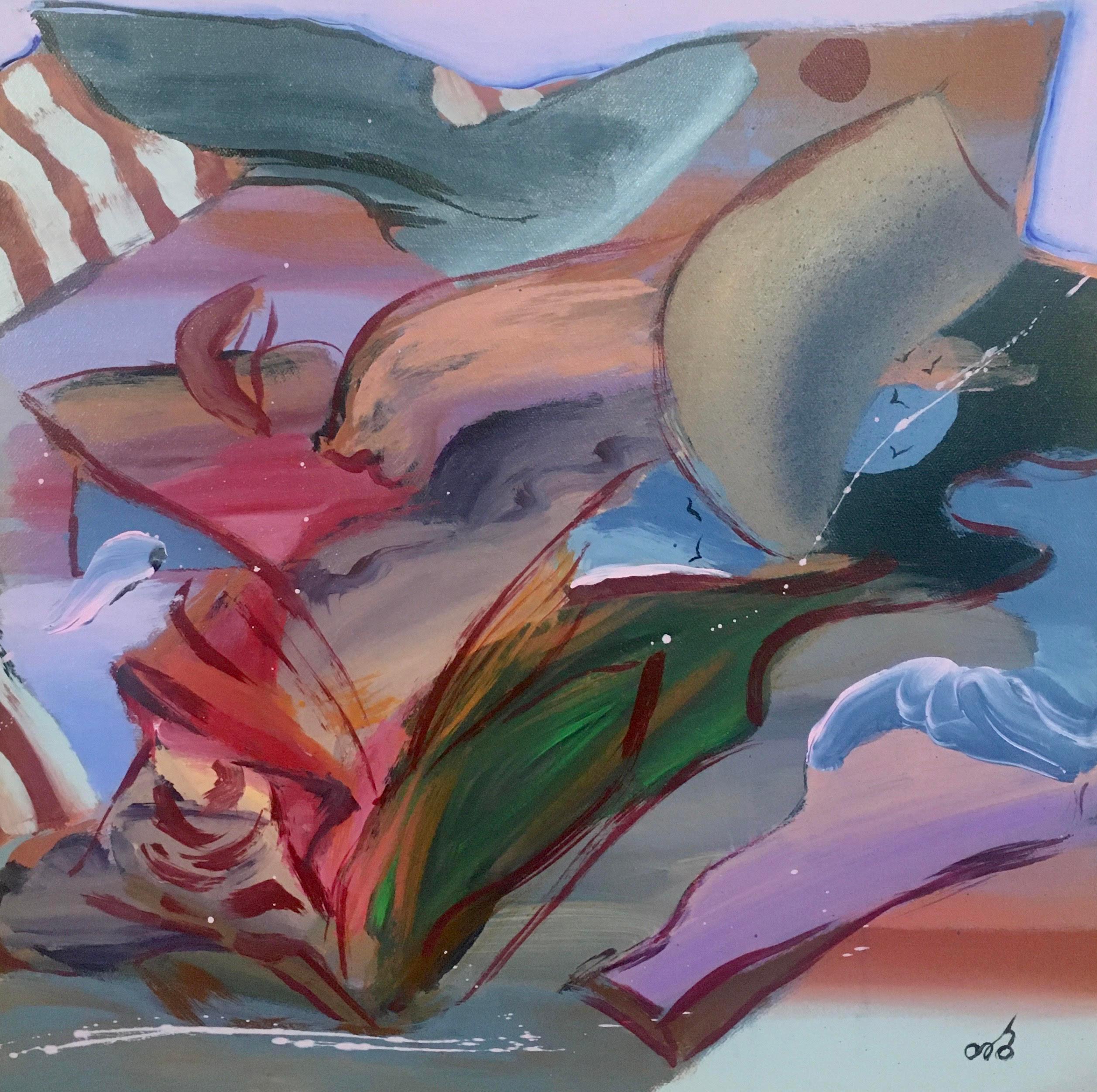 Georgianische zeitgenössische Kunst von Tinatin Bakhtadze – Wind