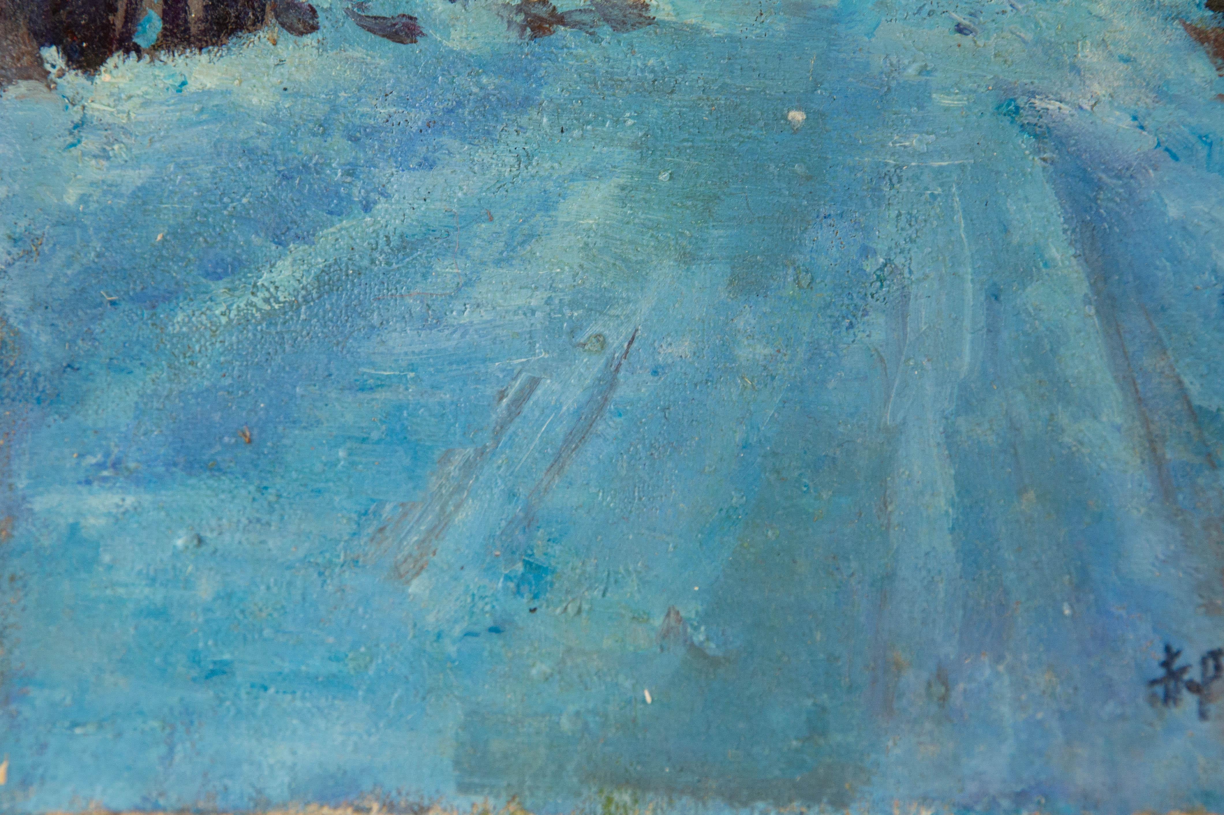 Ting Hao Landscape Original Oil On Canvas 