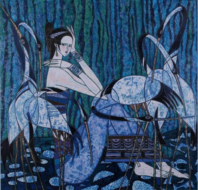 Ting Shao Kuang - Ting Shao Kuang "Emerald Valley" For Sale at 1stDibs |  ting shao kuang original painting, ting shao kuang paintings, ting shao  kuang signature