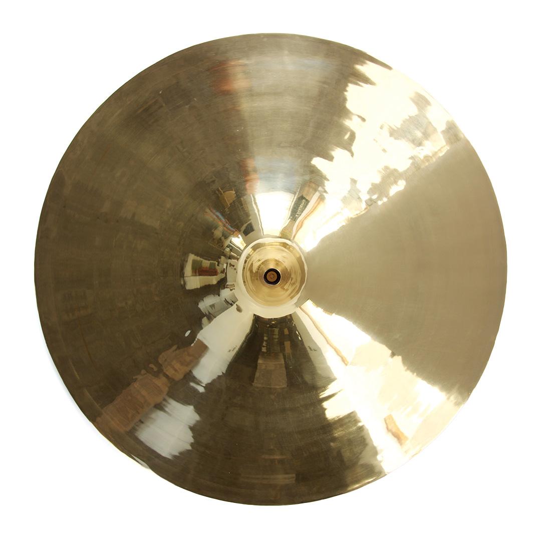 Italiano Lampadario da soffitto in ottone lucido medio Ting Tong di Jean Pascal Levy-Trumet in vendita