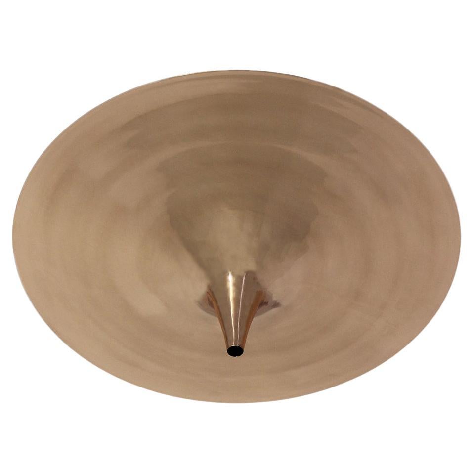 Lampadario da soffitto in rame lucido medio Ting Tong di Jean Pascal Levy-Trumet