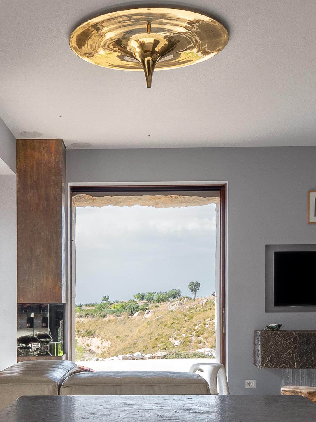 Italiano Lampadario da soffitto Ting Tong Small Matte White di Jean Pascal Levy-Trumet in vendita