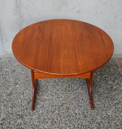 Tingstroms Folding Teak Coffee or Side Table by Engstrom and Myrstrand