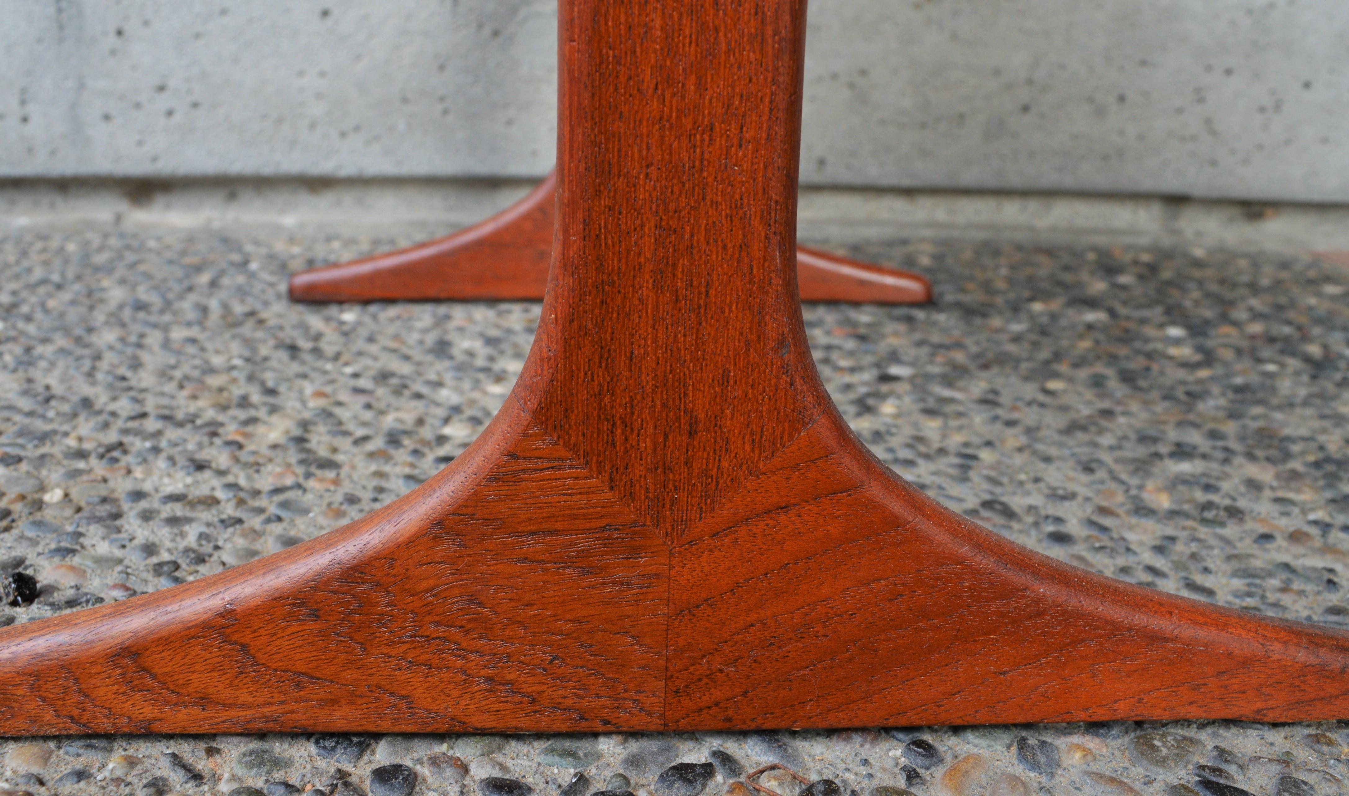 Swedish Tingstroms Folding Teak Coffee or Side Table by Engstrom and Myrstrand For Sale