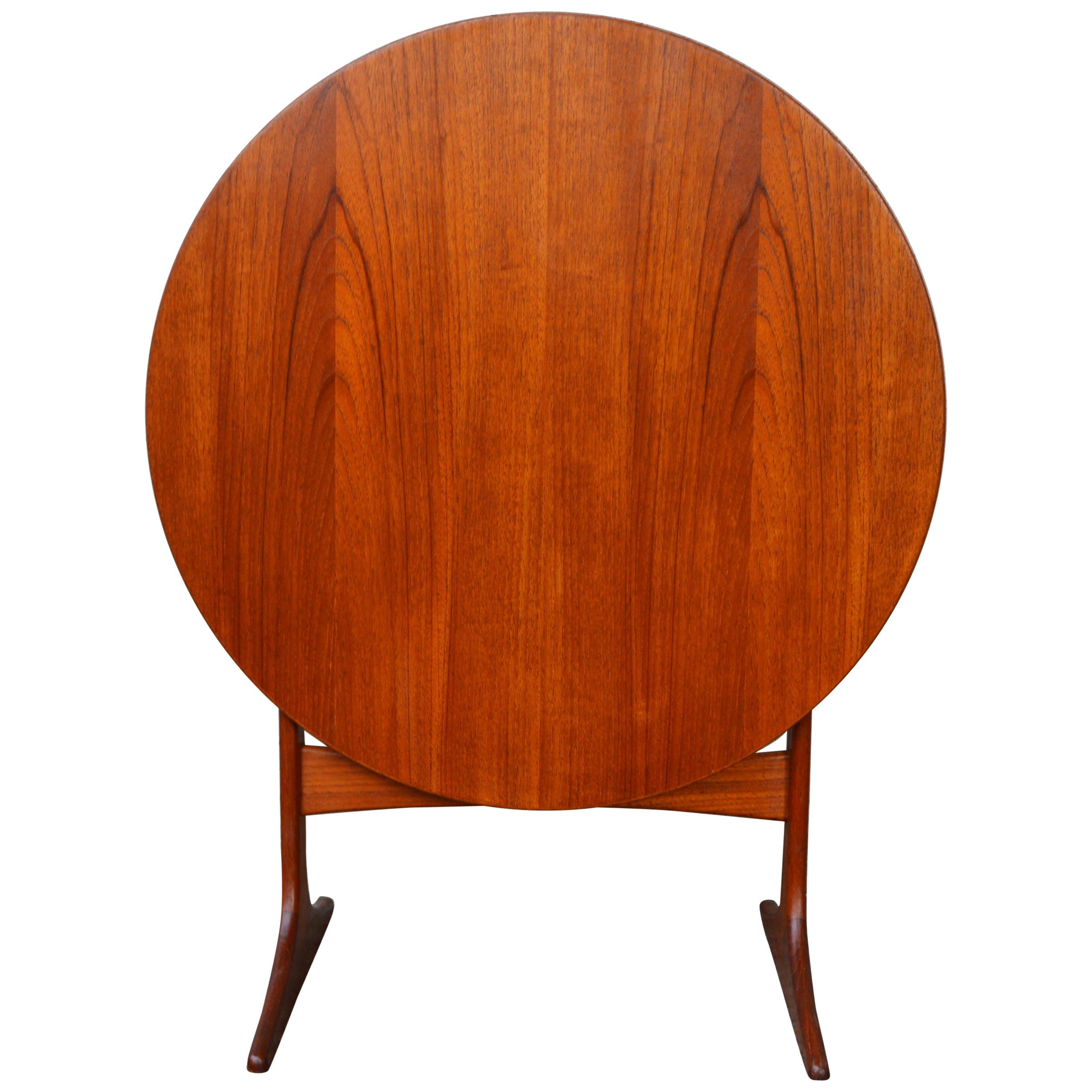 Tingstroms Folding Teak Coffee or Side Table by Engstrom and Myrstrand For Sale