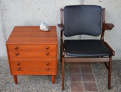 Tingstroms Teak 4-Drawer Chest / Bedside Cabinet by Engstrom & Myrstrand