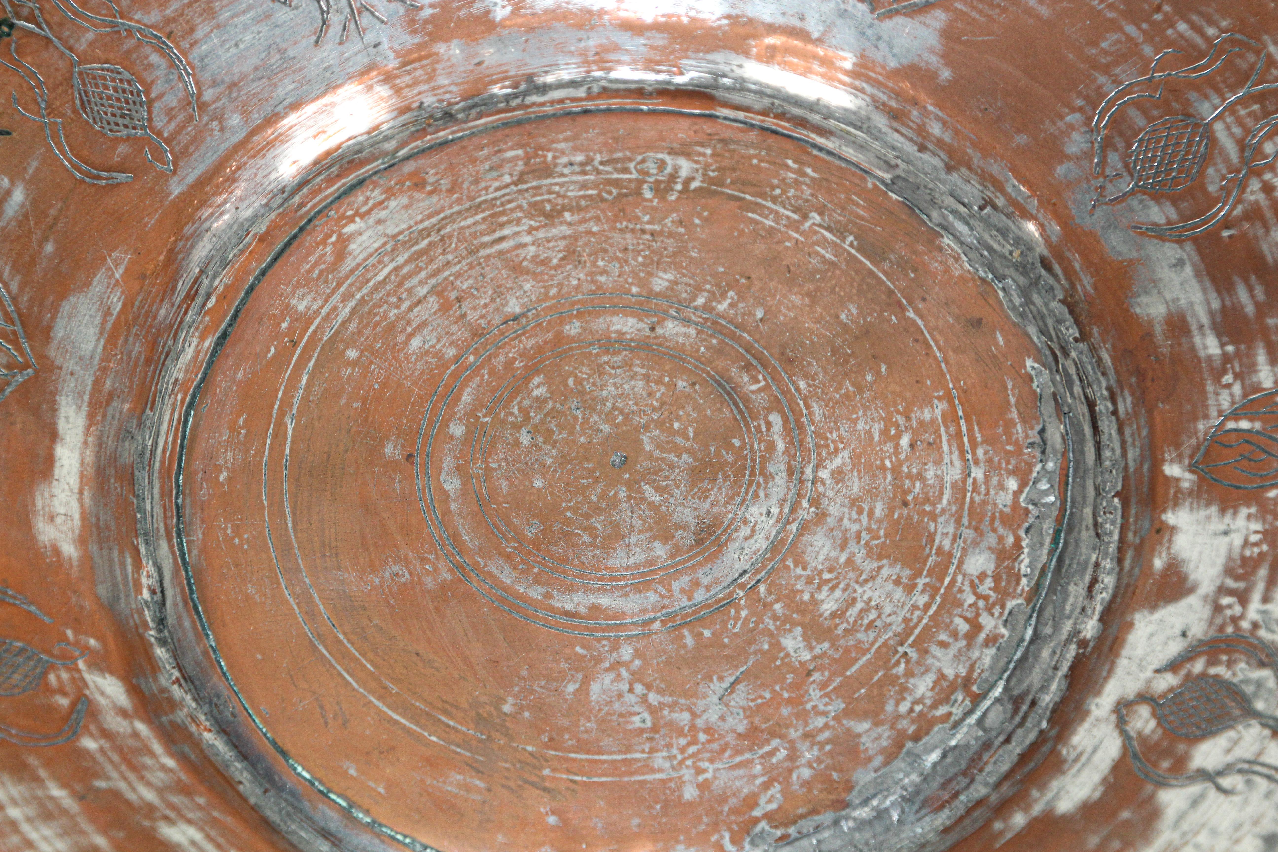 Anglo Raj Tinned Copper Turkish Vessel