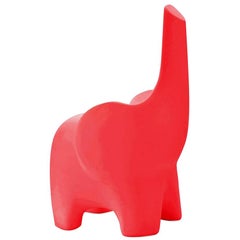 Tino, Red Elephant Children's Chair, Made in Italy