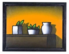 Natura morta - Dipinto a olio di Tinos Stefanoni - 2002