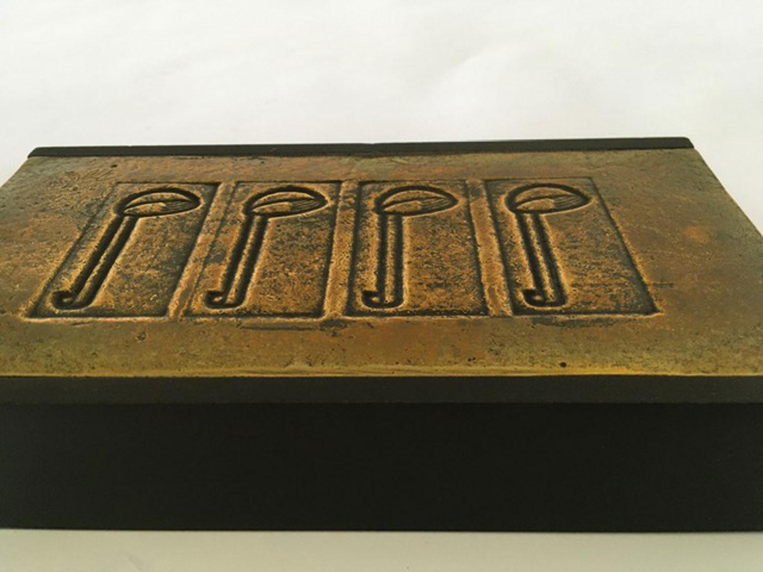 Italy 1980 Late 20th Century Pop Art Multiple Bronze Dippers For Sale 6
