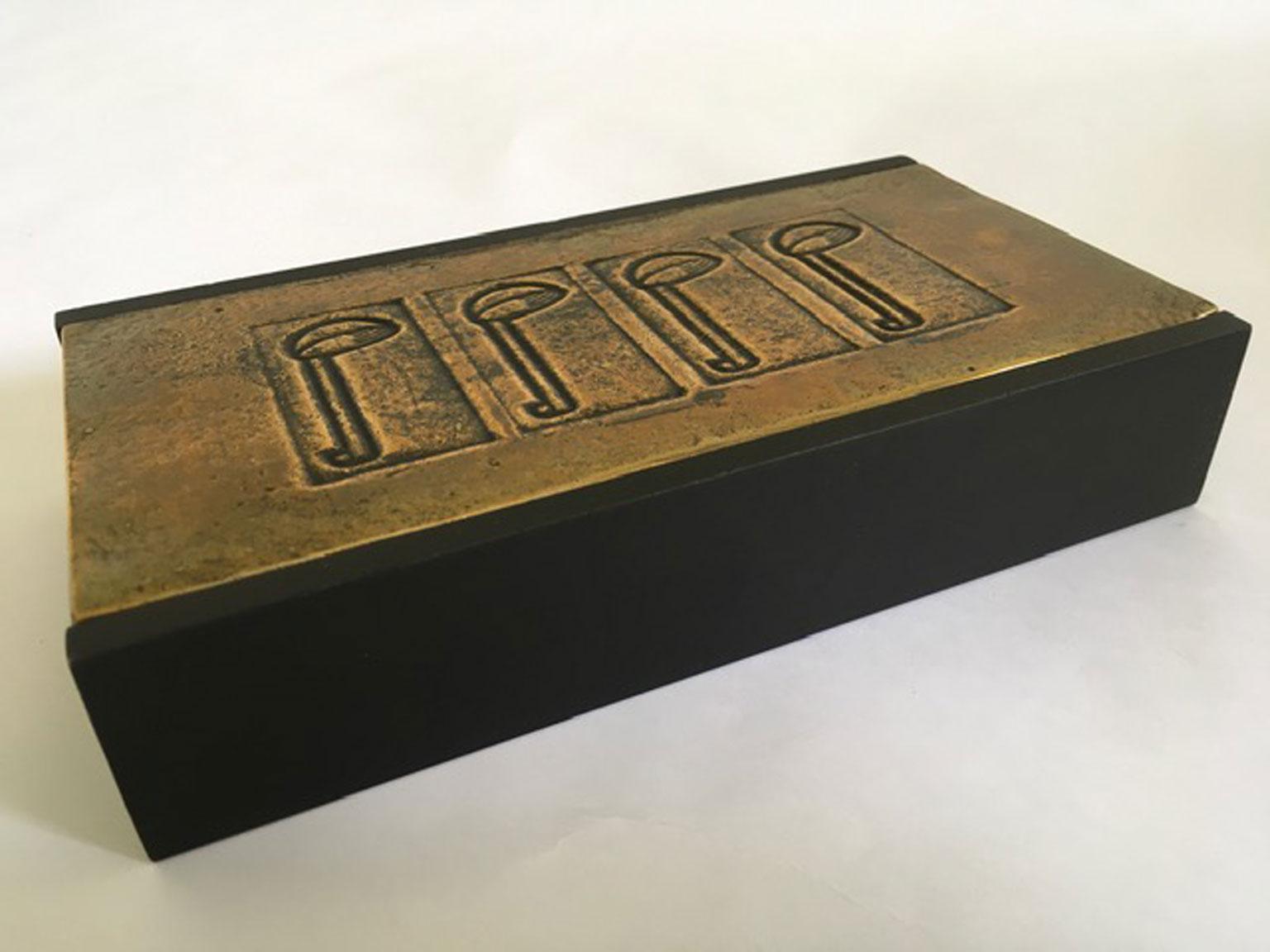 Italy 1980 Late 20th Century Pop Art Multiple Bronze Dippers For Sale 4