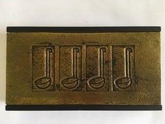 Italia 1980 Finales del siglo XX Pop Art Múltiples cazos de bronce