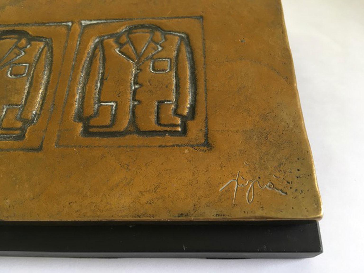 Italia 1980 Finales del Siglo XX Arte Pop Múltiples Chaquetas de Bronce de Tino Stefanoni en venta 2