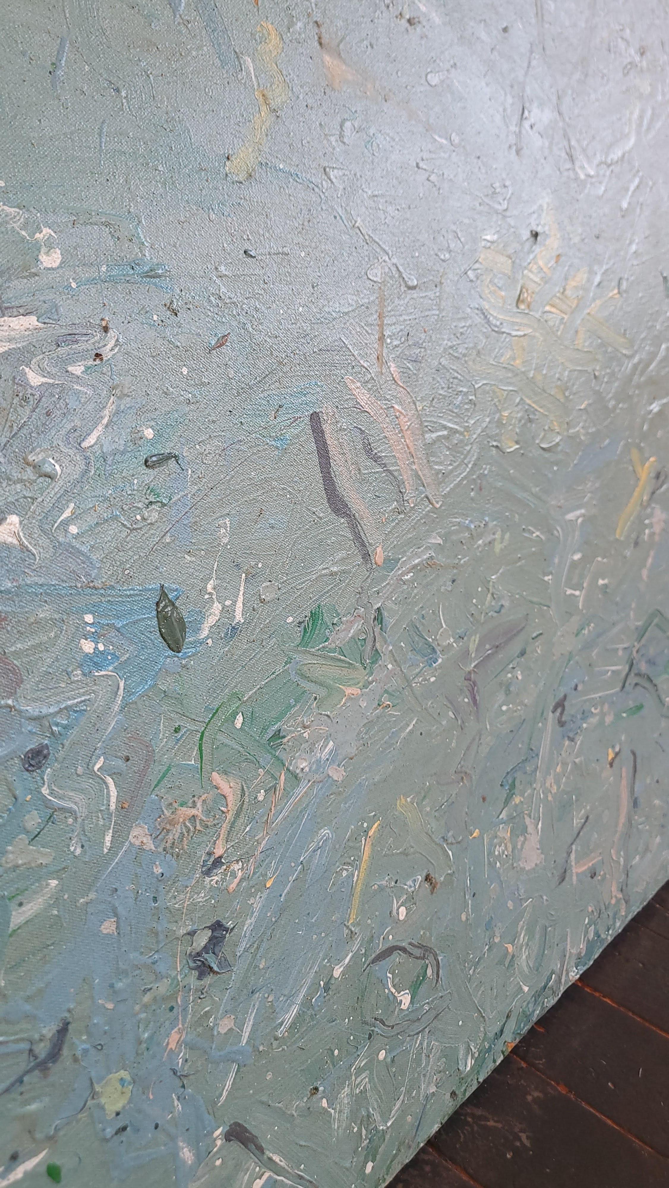 Foghorn Time, 1984 Acrylic on Canvas Commission thru OK Harris For Sale 9