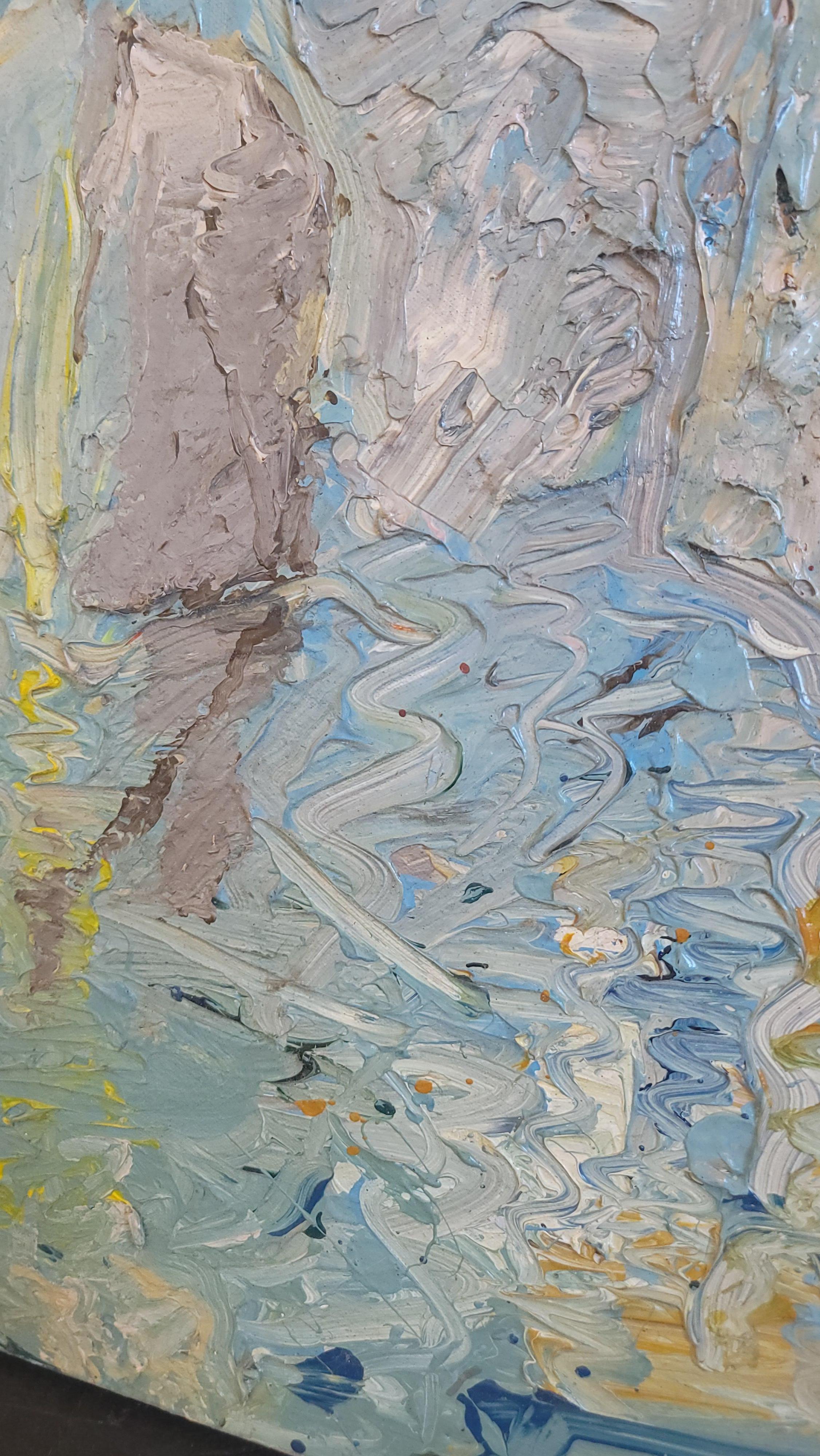 Foghorn Time, 1984 Acrylic on Canvas Commission thru OK Harris For Sale 10