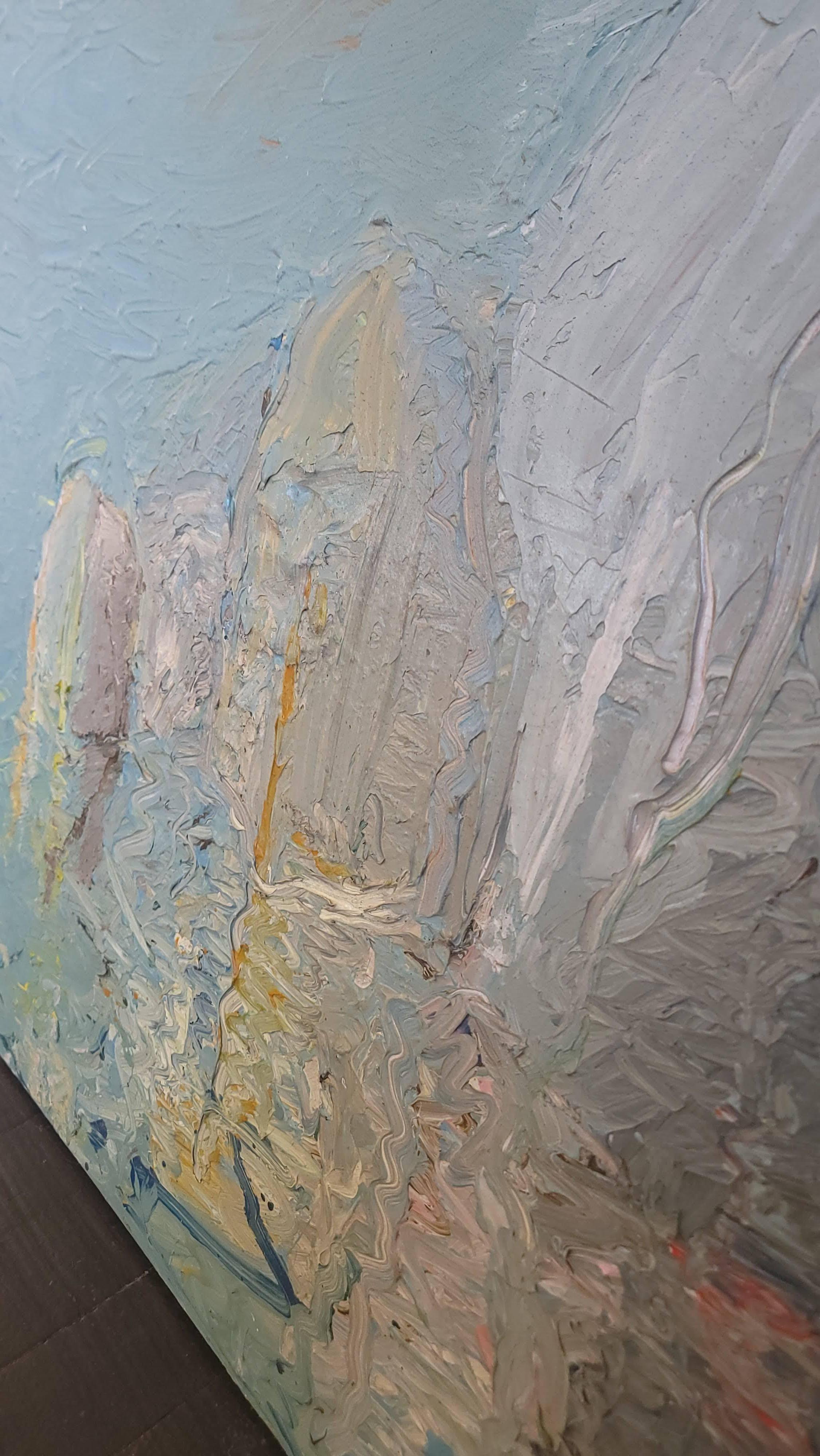 Foghorn Time, 1984 Acrylic on Canvas Commission thru OK Harris For Sale 11