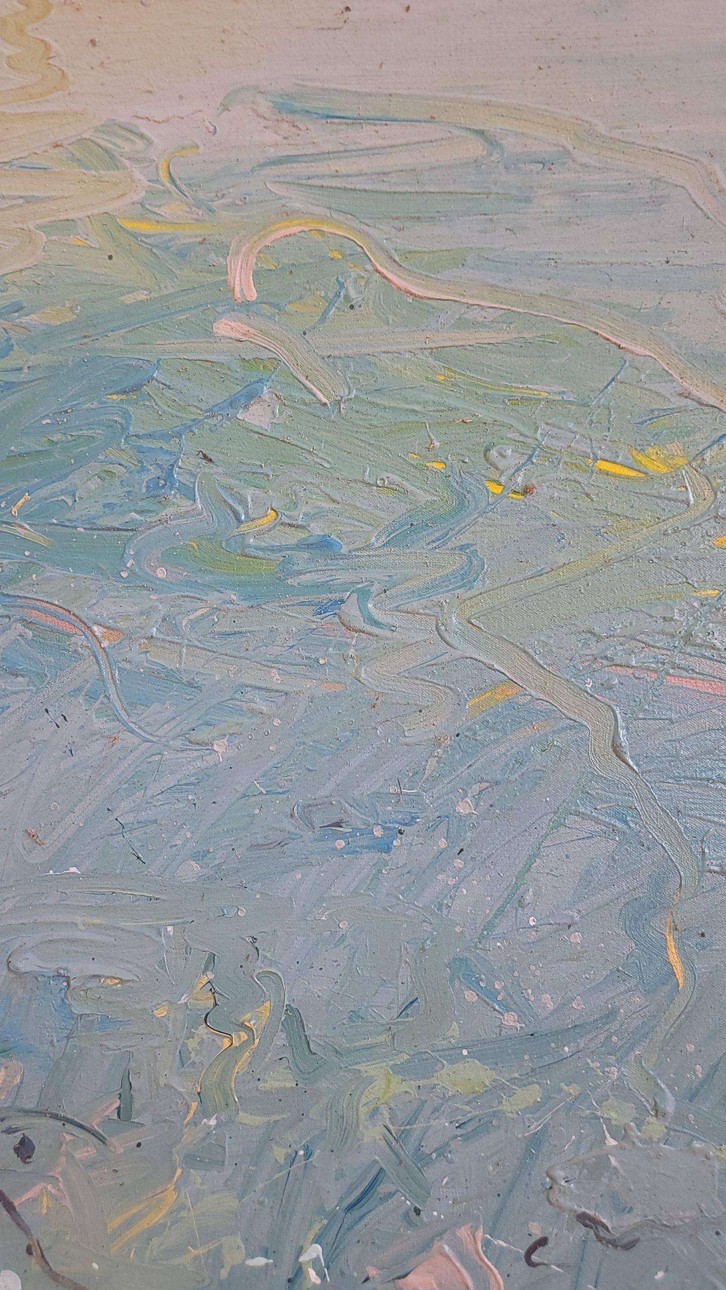 Foghorn Time, 1984 Acrylic on Canvas Commission thru OK Harris For Sale 13