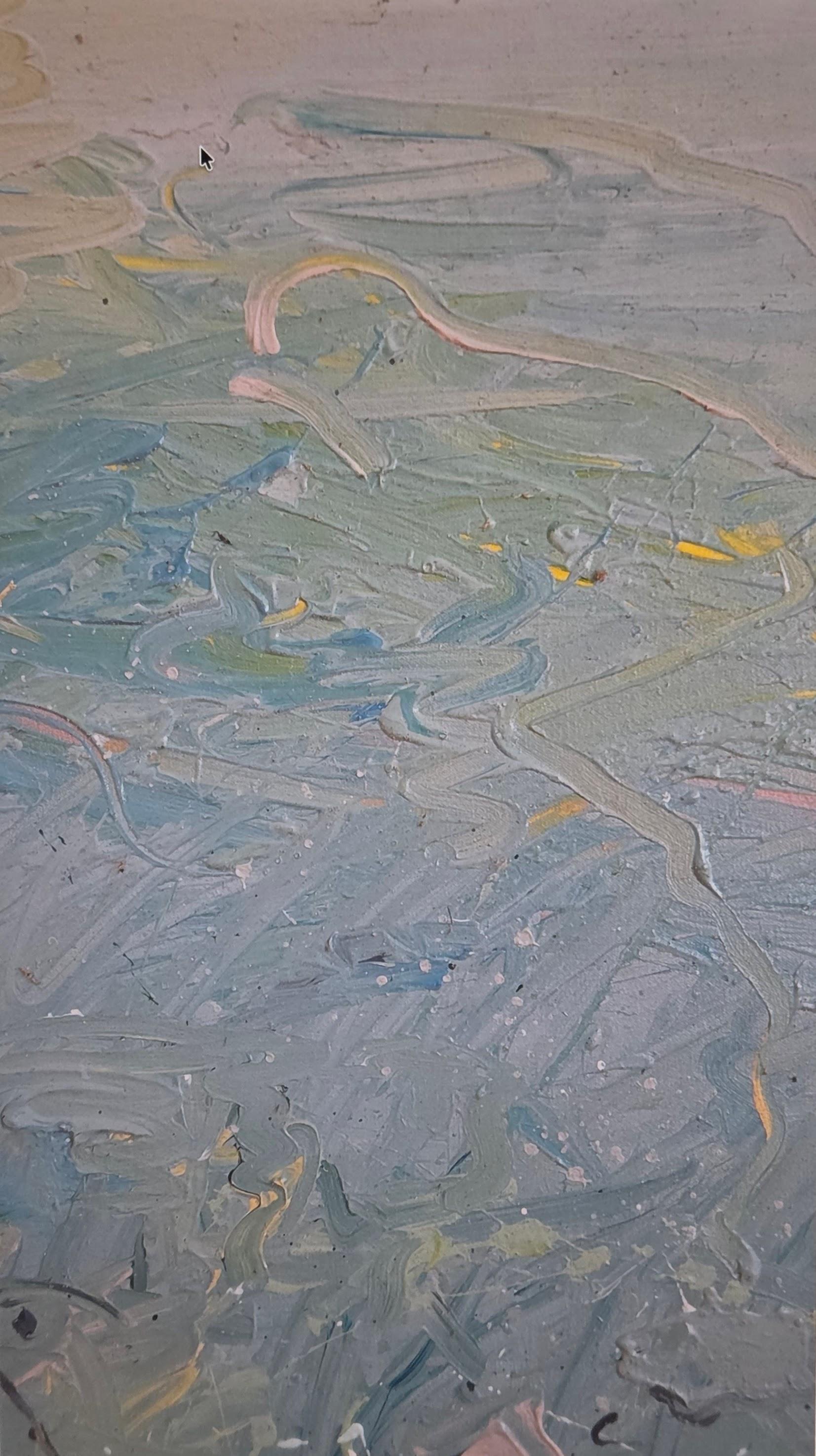 Foghorn Time, 1984 Acrylic on Canvas Commission thru OK Harris For Sale 4