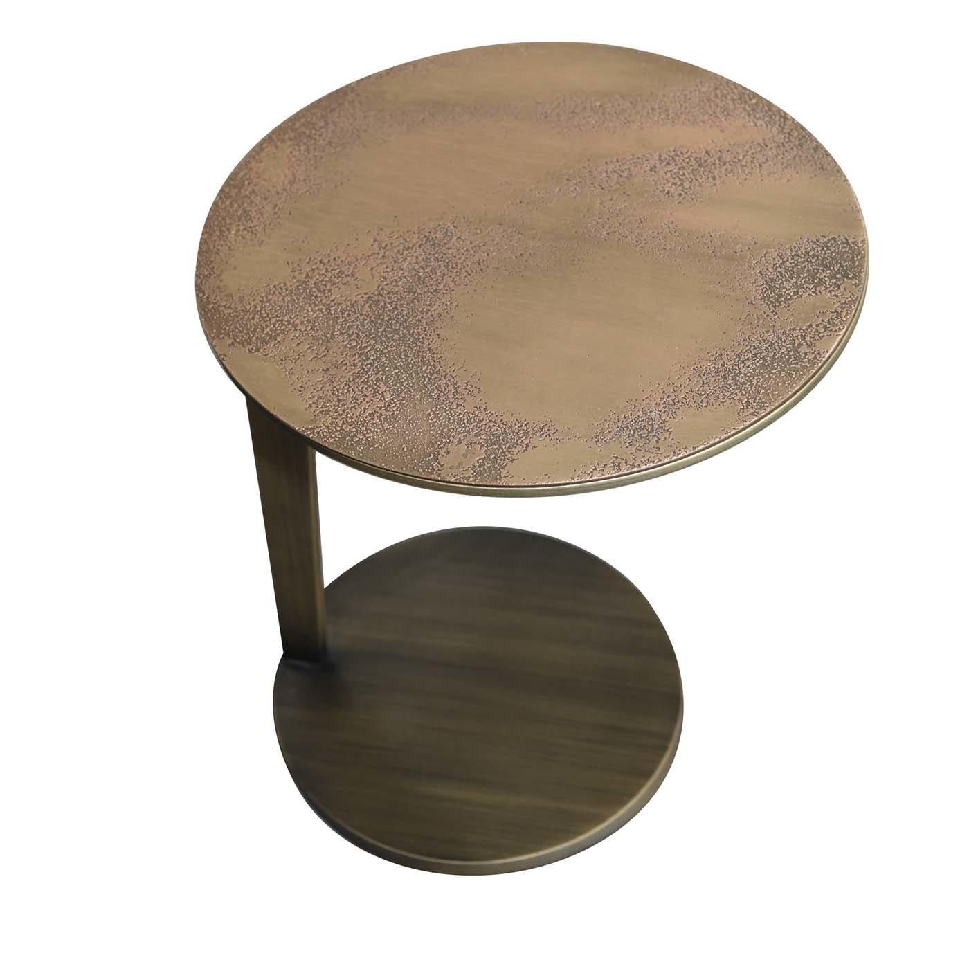 Tino8 Corroded Bronze Table by Albedo In New Condition For Sale In Milan, IT