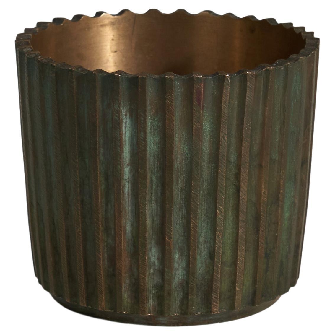 Tinos, Vase, Bronze, Denmark, 1940s For Sale