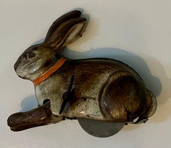 Tinplate Clockwork Bunny Rabbit or Hare by The Automatic Toy Co. Staten Island