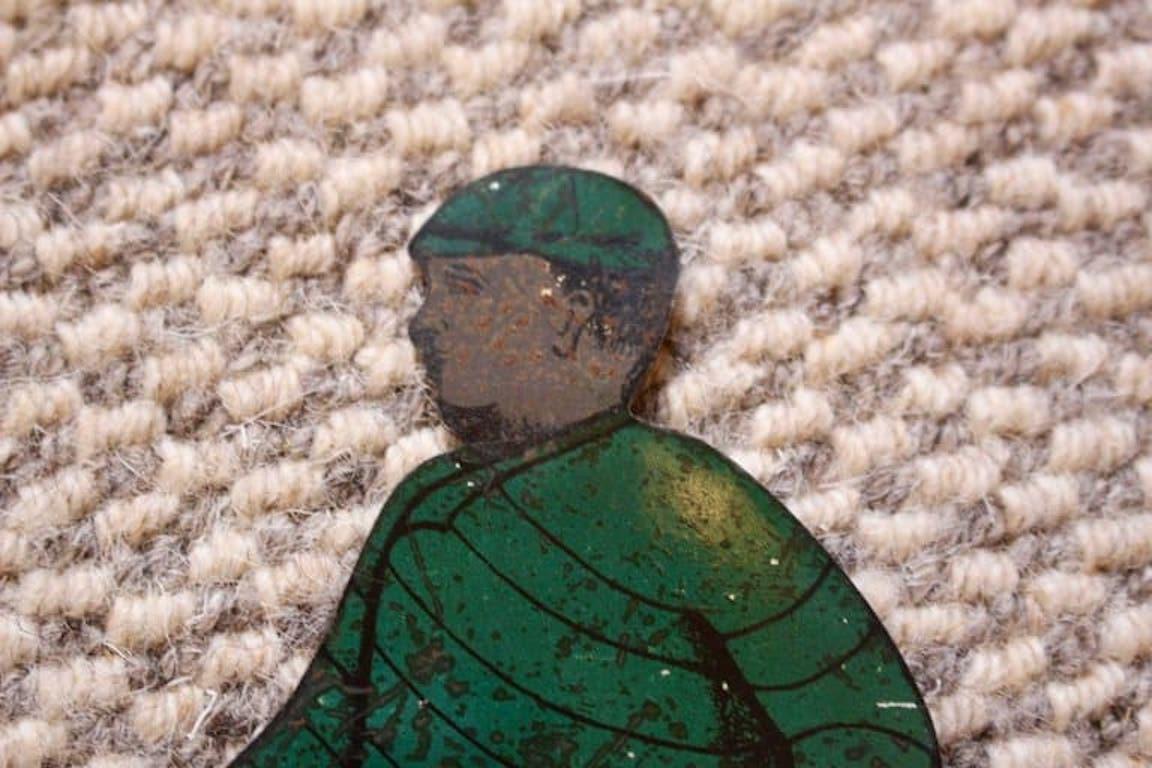 Sportfiguren aus Zinnblech für Fußball oder Eishockey im Zustand „Gut“ im Angebot in London, GB
