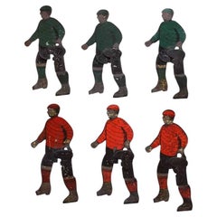 Tinplate Football or Ice Hockey Sports Figures