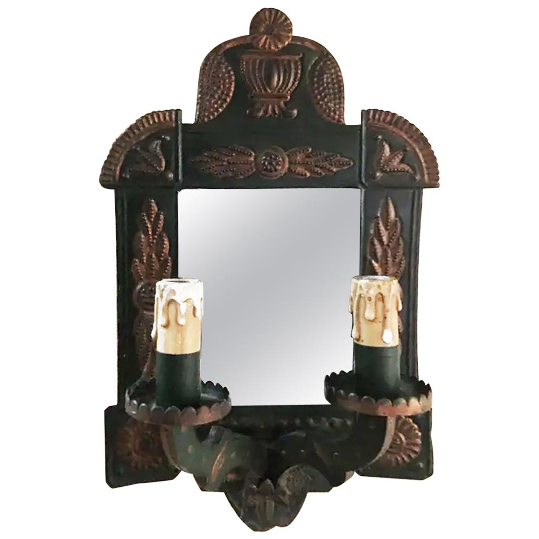 Wall Sconce , Tinplate Mirror With illumination  or Wall Mirror