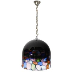 Pendentif Tinta Renato Toso et Noti Massari, Leucos, Murano, Italie, 1971.