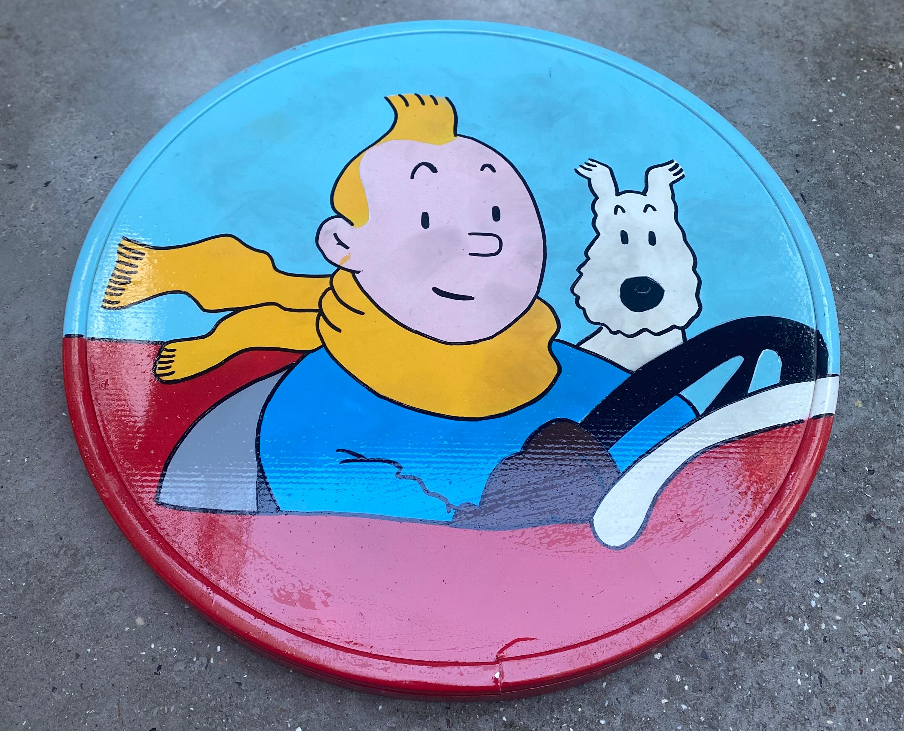 tintin pumpkin