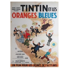 Vintage Tintin Et Les Oranges Bleues (1964)