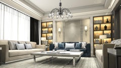 TINTORETTO Designer Chandelier - Murano Glass Suspended Lighting with 12 Lights