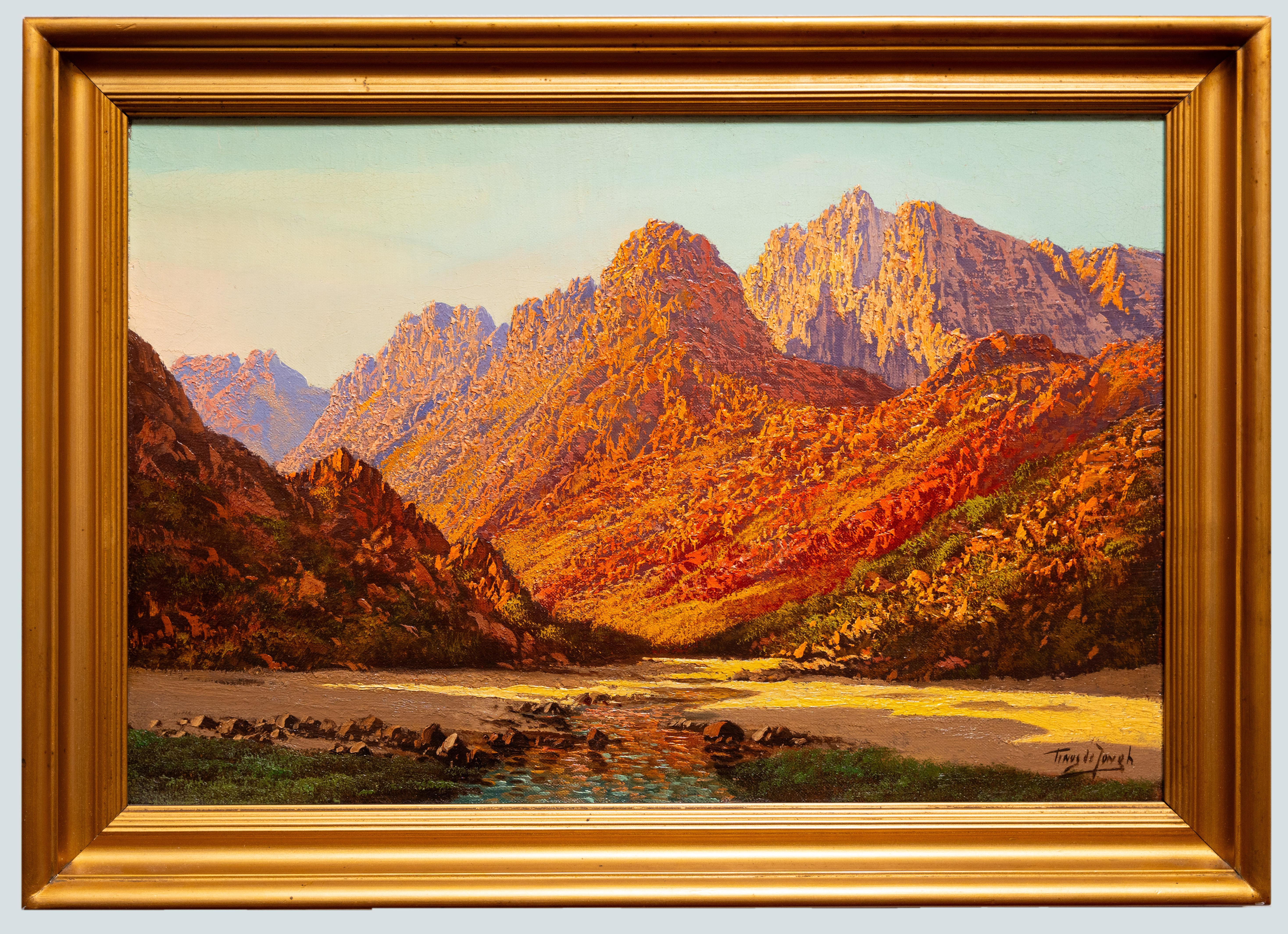 paesaggio sudafricano, Tinus de Jongh Sudafrica 1885-1942
