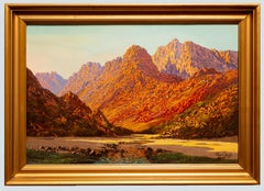 south African landscape, Tinus de Jongh South African 1885-1942