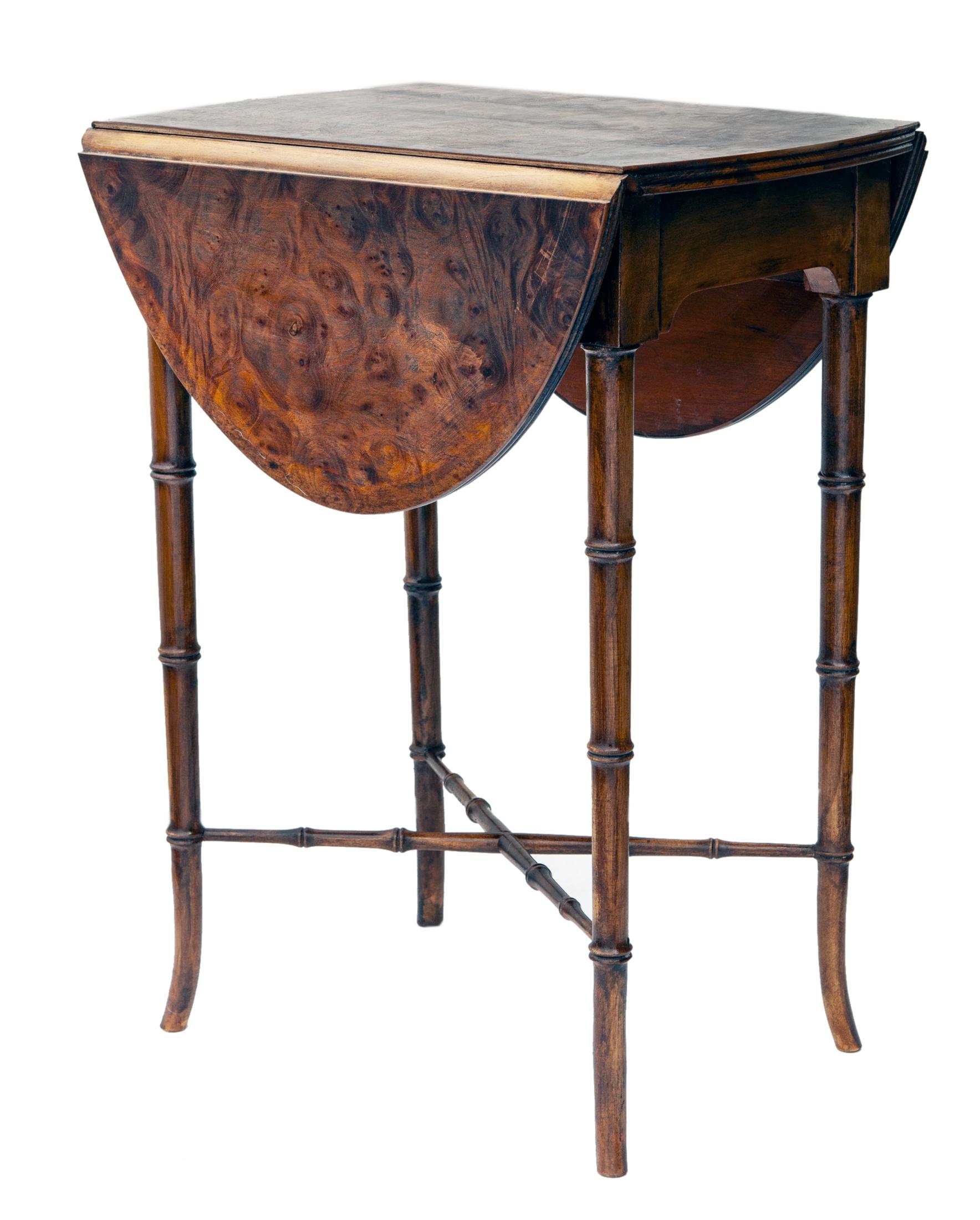 American Diminutive Drop Leaf Table by Baker Furniture Company