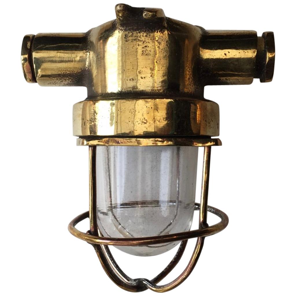 Tiny Brass Ceiling or Wall Lights