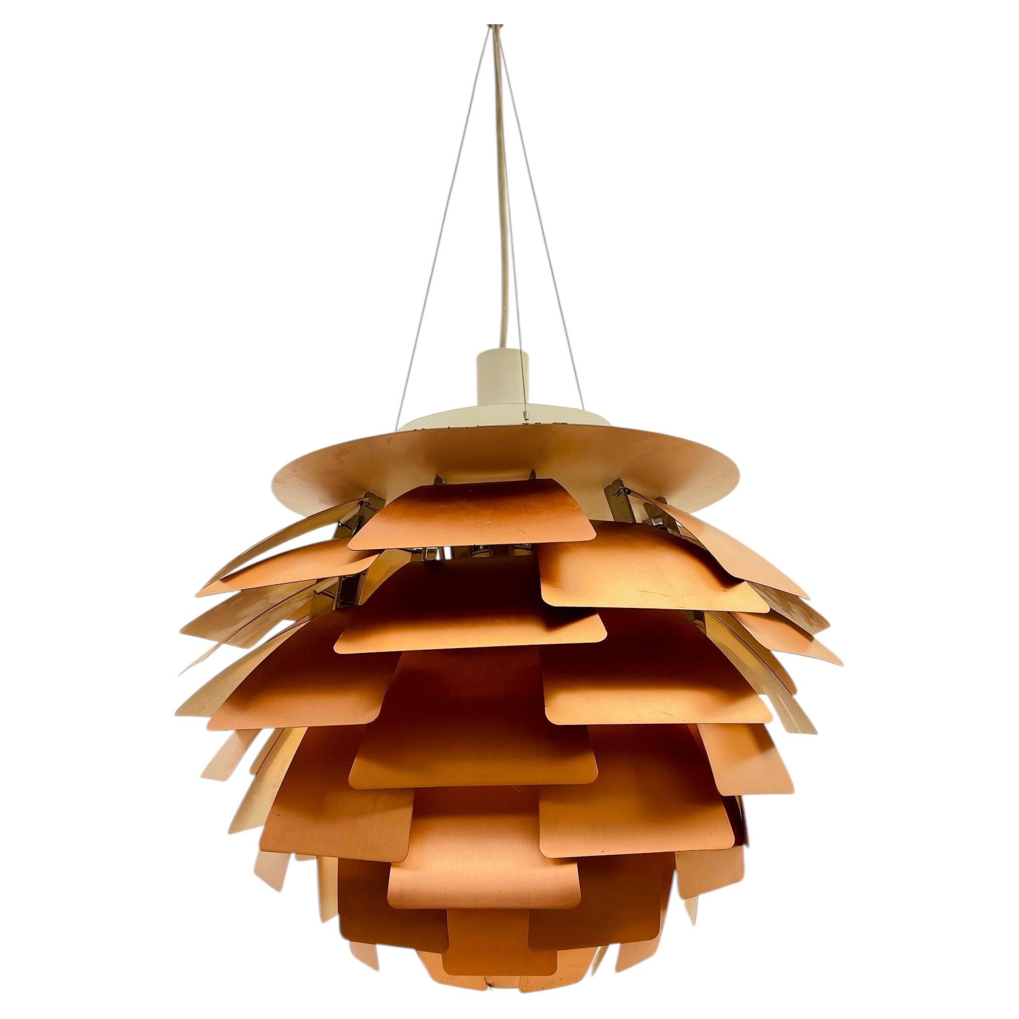 Small Copper Artichoke by Poul Henningsen for Louis Poulsen