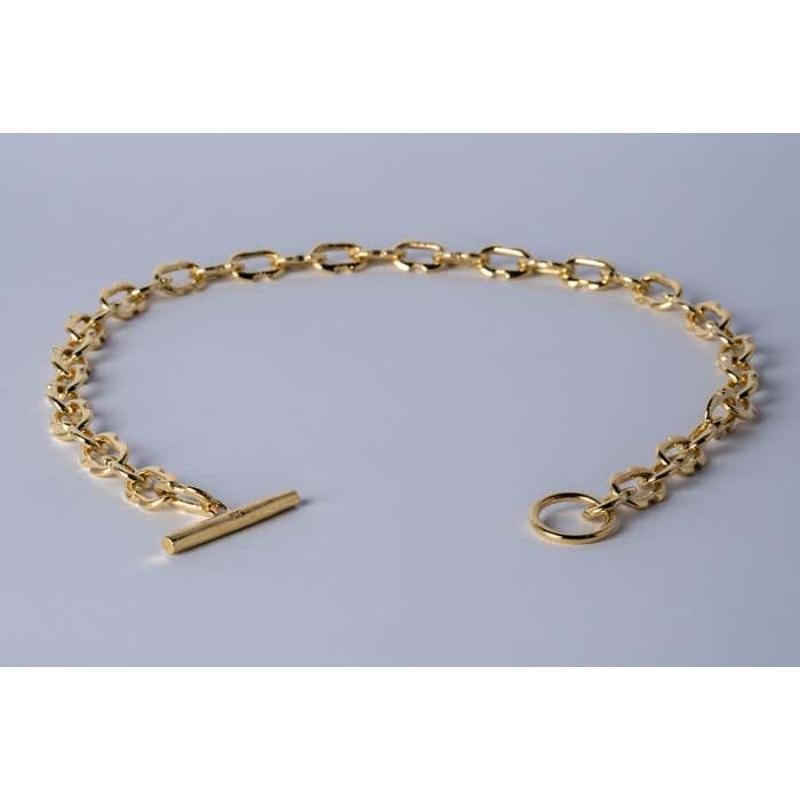 Tiny Deco Link Choker Chain (YGA) In New Condition For Sale In Paris, FR