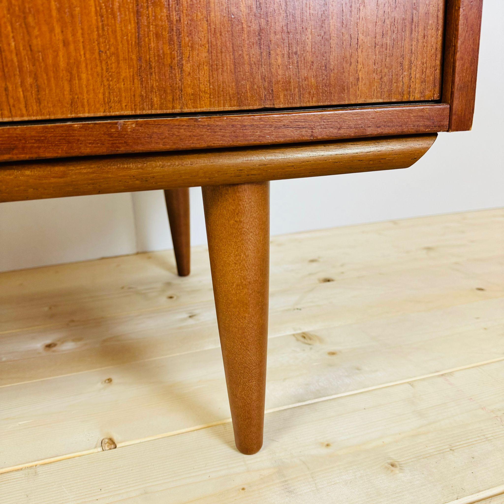 Danish Tiny sideboard in teak, Denmark 1960 For Sale