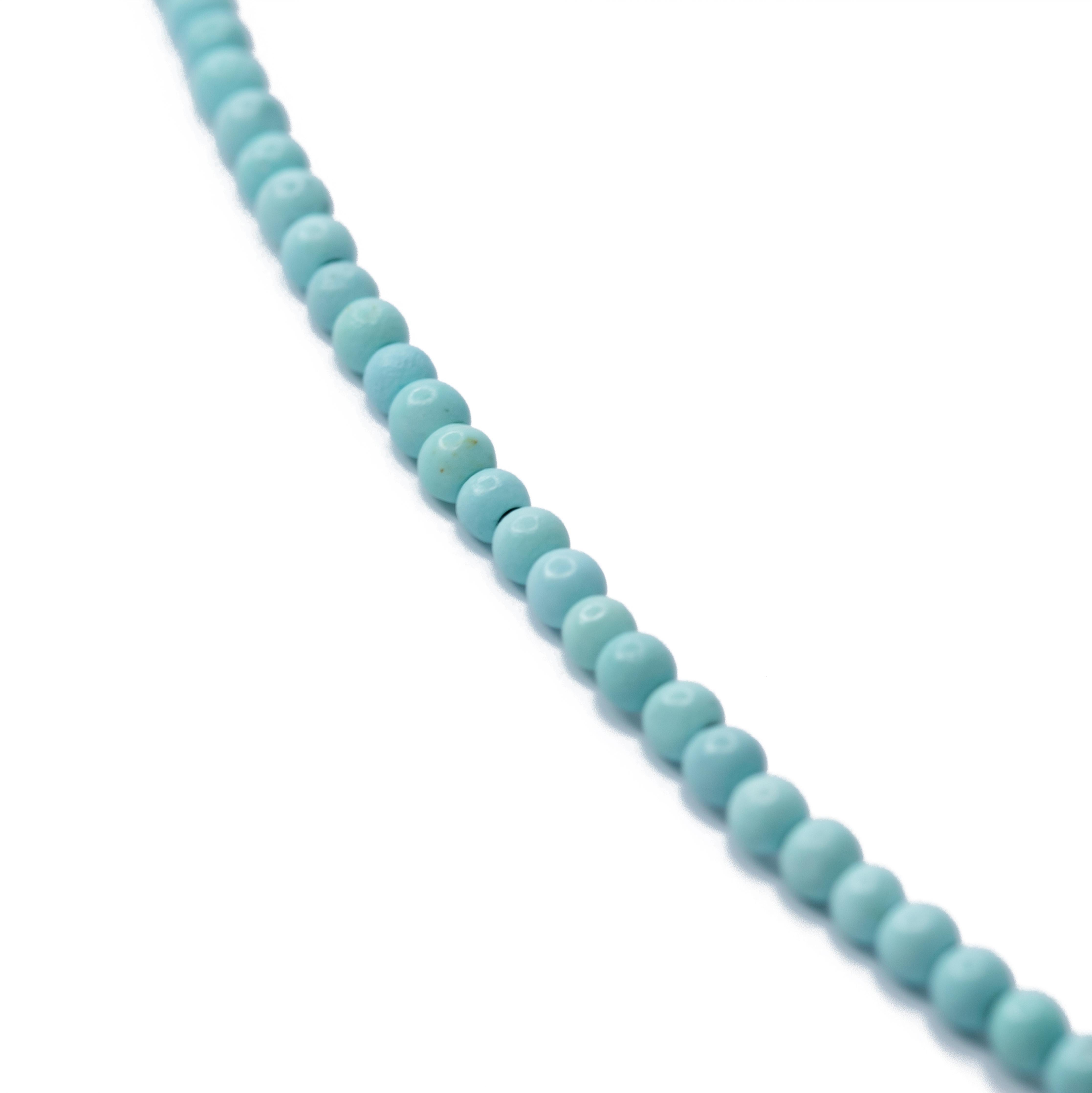Artigiano Collana Tiny Turquoise in oro 14K - by Bombyx House in vendita
