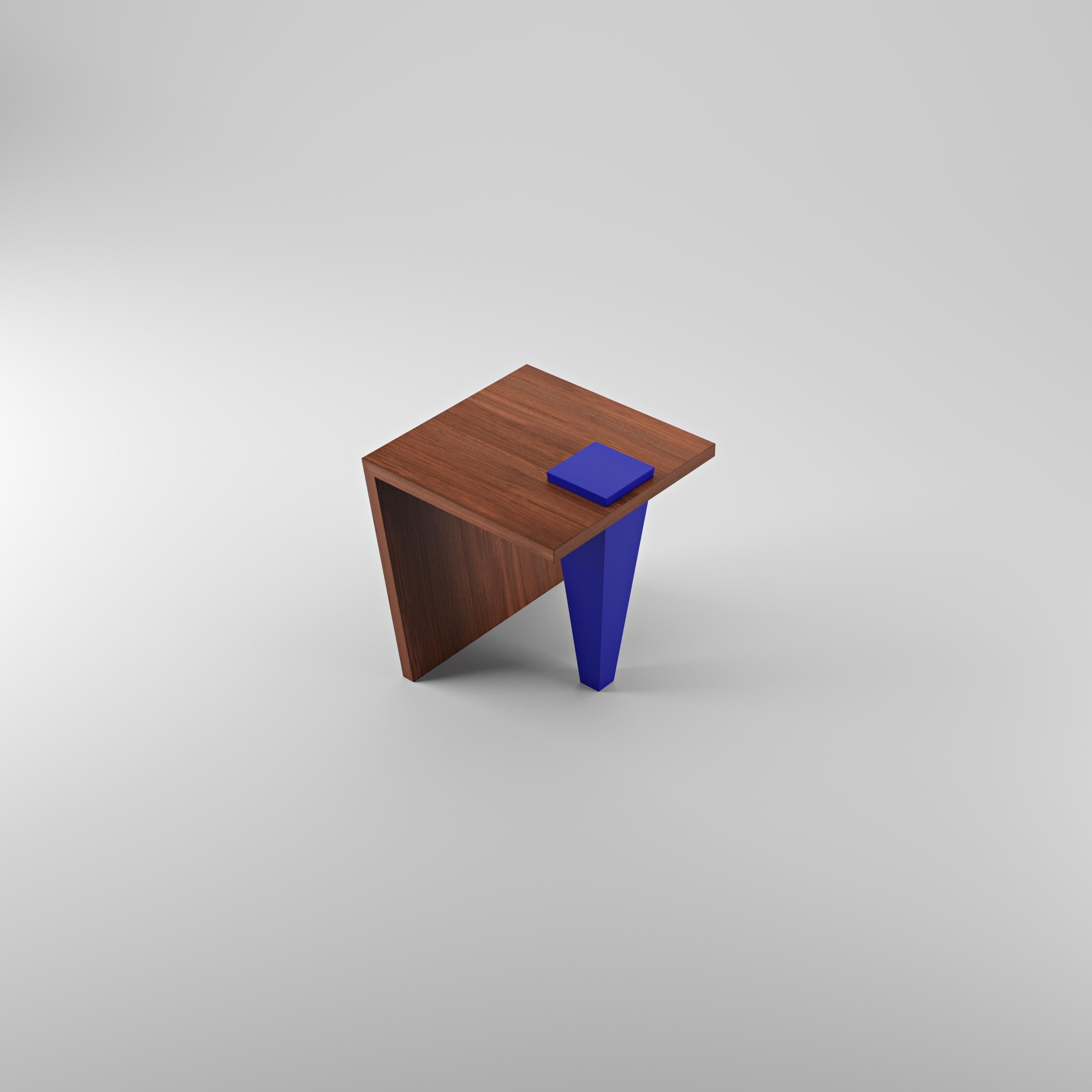 Tio Mahogany Side Table by Studio TOOJ In New Condition For Sale In Geneve, CH