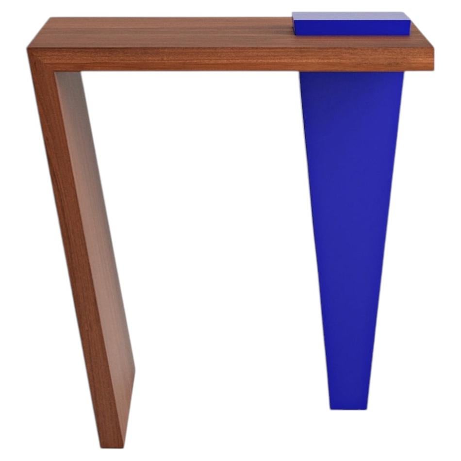 Tio Side Table Mahogany Veneer For Sale