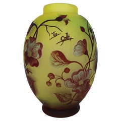 Tip Gallé Vase de style Art Nouveau