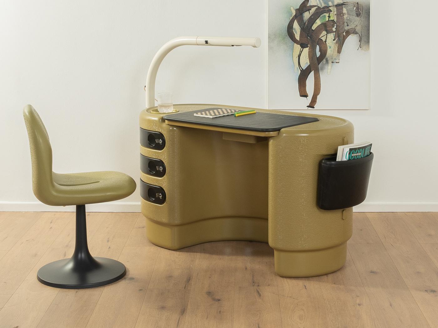 Mid-Century moderno Scrivania e sedia 