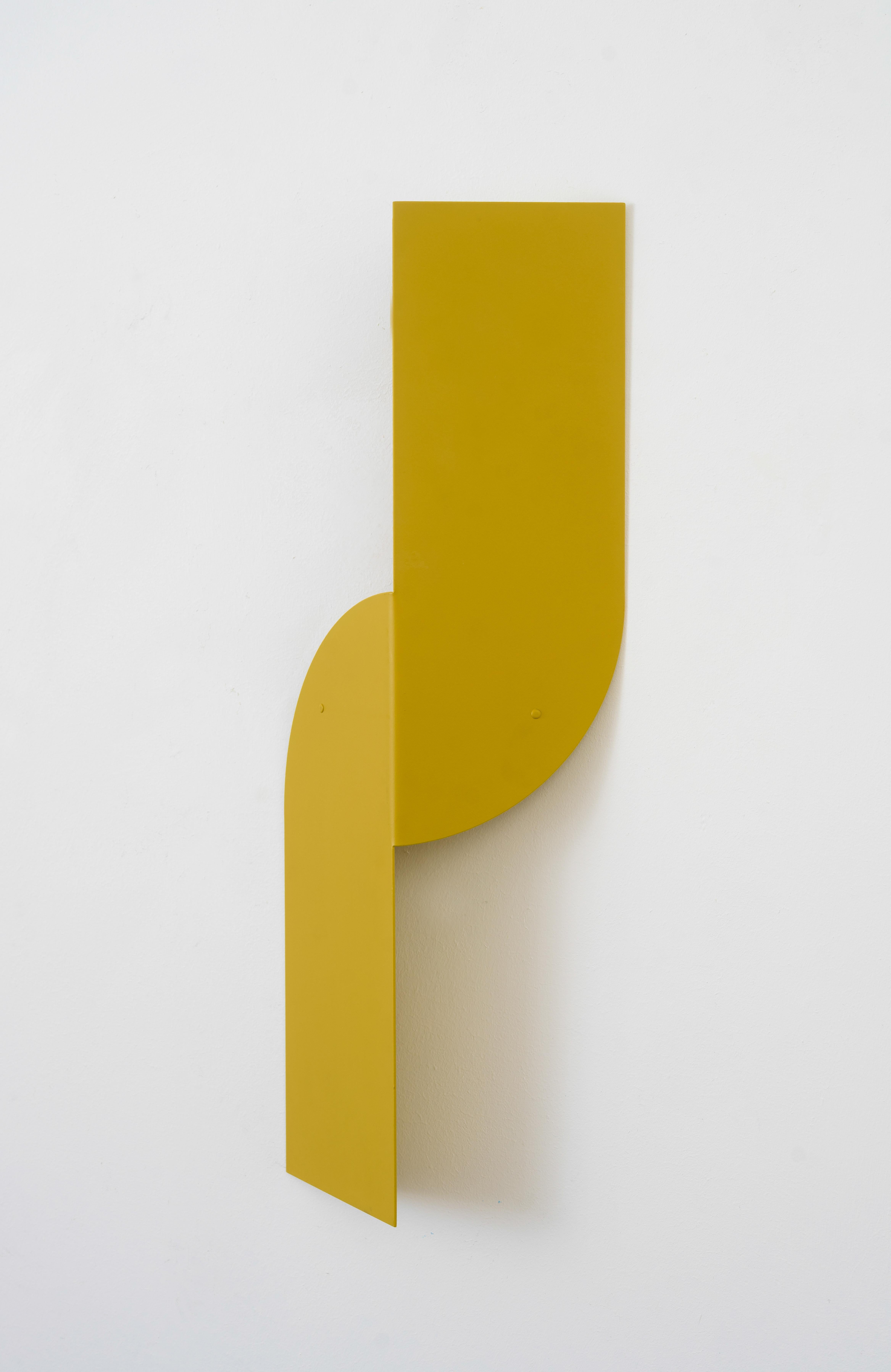Bauhaus Tip-Top Wall Hanging in Mustard For Sale